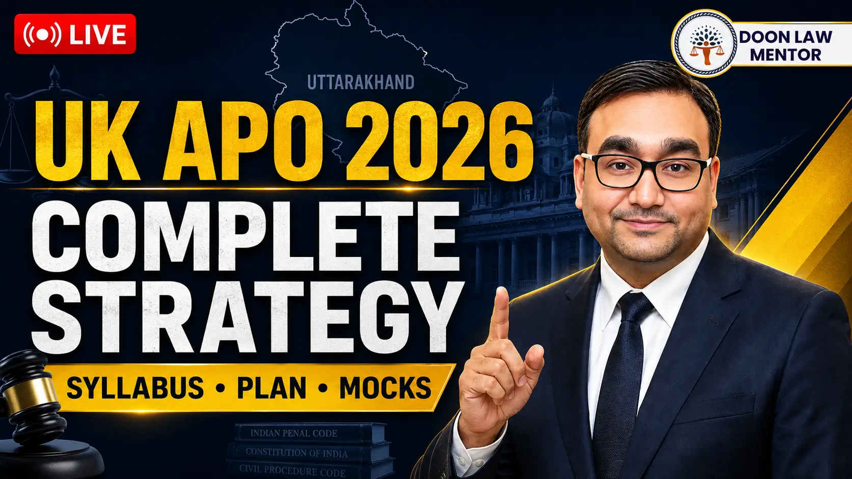 Uttarakhand APO complete preparation strategy by Doon Law Mentor